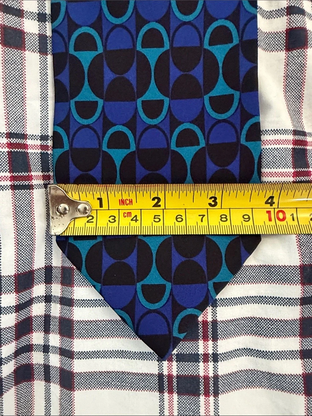 Gucci Silk Horsebit Tie Blue